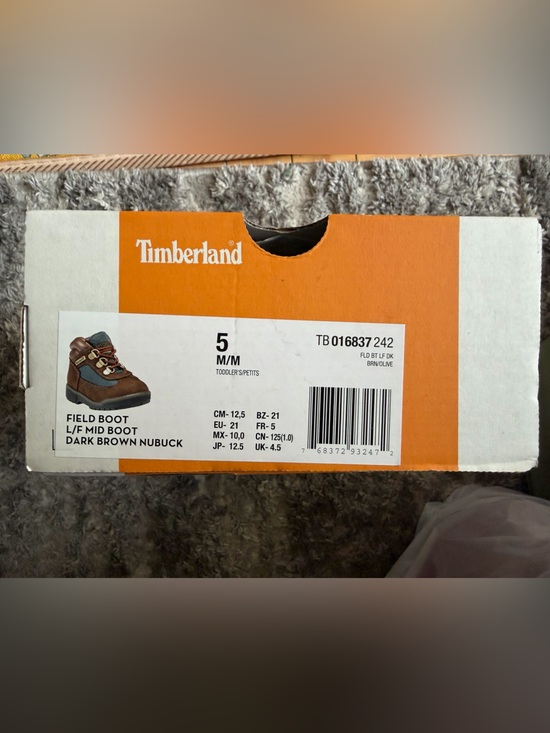 Timberland Other - Timberland Kids Brown Nubuck Field Boot